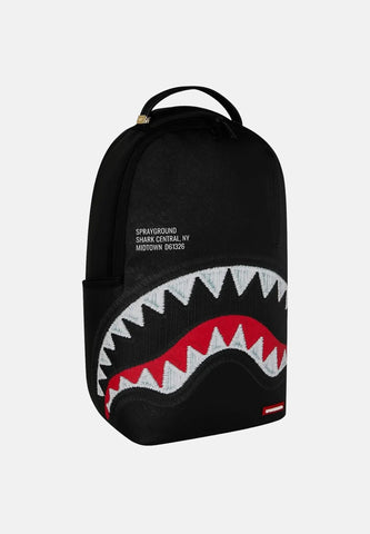 Sprayground Zaino unisex Shark Central  nero