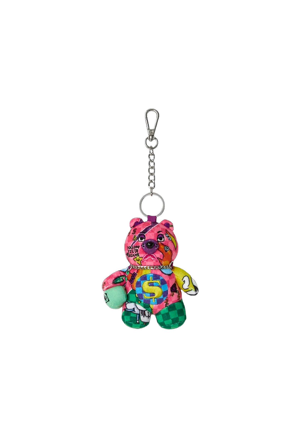 Sprayground Portachiavi unisex Wild Wtf Bear fantasia