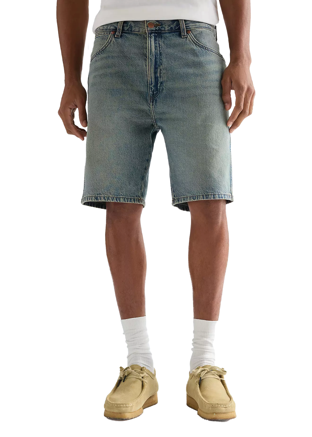 Wrangler Men's Cowboy Toughlite Denim Shorts