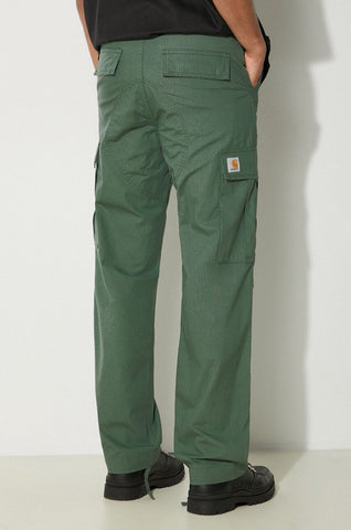 Carhartt Wip Pants With Big Pockets Men's Regular Green I032467-29N02