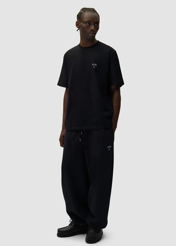 Arte T-Shirt da uomo manica corta Heart nera