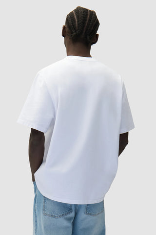 Arte T-Shirt da uomo manica corta Heart bianca