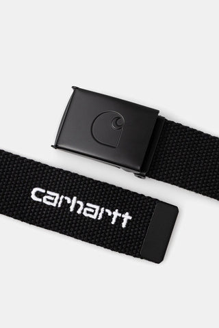 Carhartt Wip Cinta unisex C-Logo Belt Tonal nera