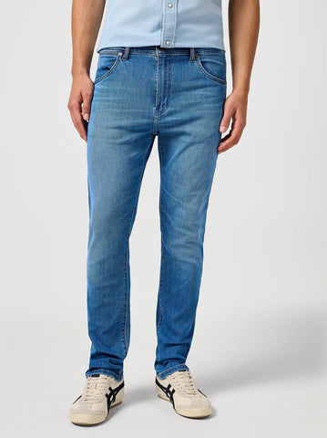 Wrangler Jeans da uomo Larston Heritage lavaggio medio