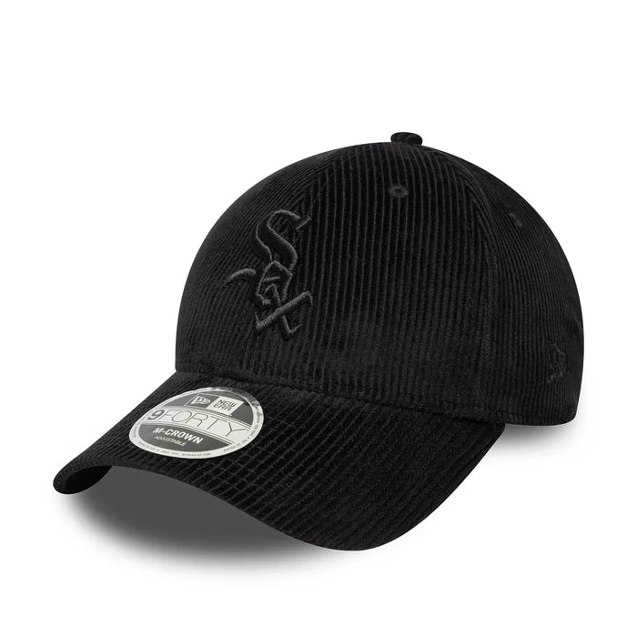 New Era Cappellino in velluto unisex Chicago White Sox MLB nera