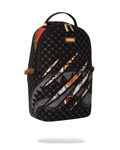 Sprayground Unisex Tiger Scratched Rucksack