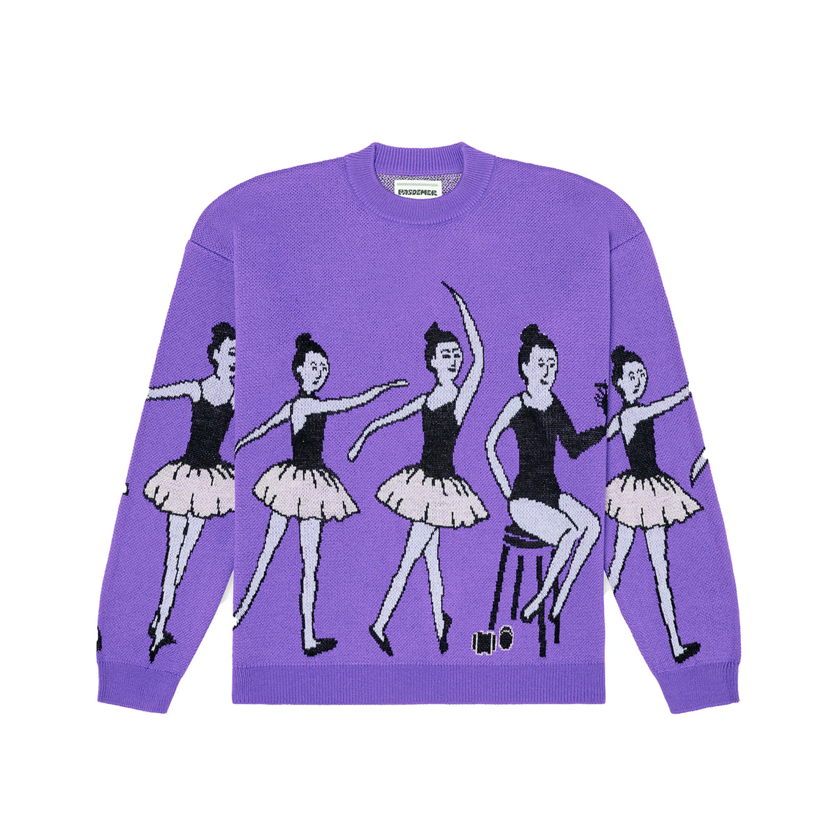Pas De Mer Ballet Lilac Wool Blend Sweater