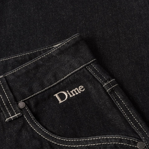 Dime Men's Jeans Classic Relaxed Black