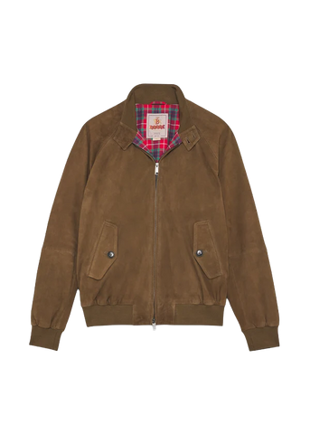 Baracuta Giacca da uomo in pelle scamosciata G9