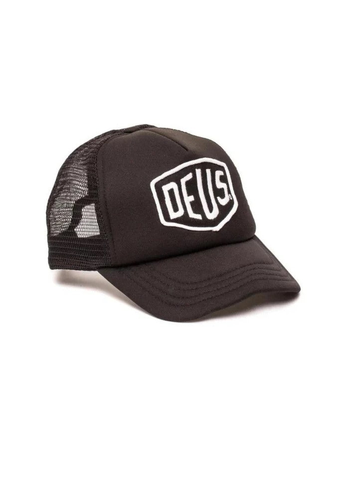 Deus Cappello Unisex Baylands Trucker Nero