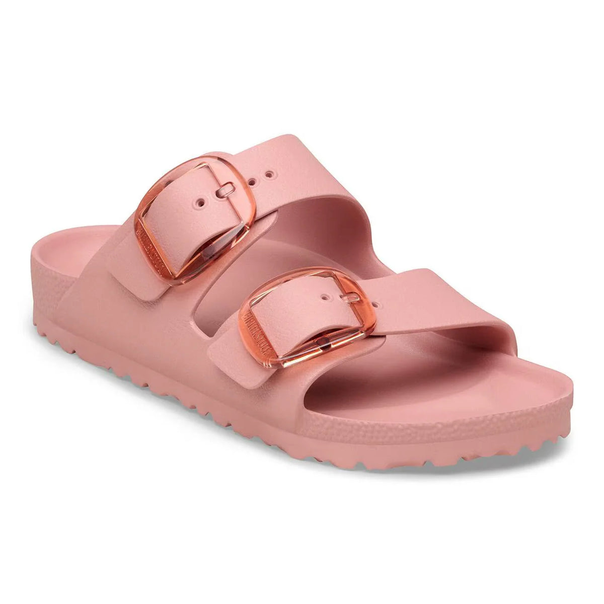 Birkenstock Sandalo in gomma da donna Arizona Big Buckle rosa (Calzata Stretta)