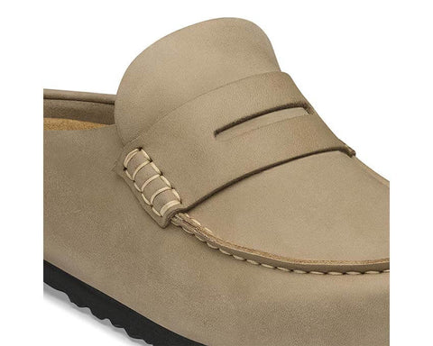 Birkenstock Mocassino in pelle oliata Naples Wrapped