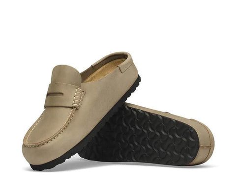 Birkenstock Mocassino in pelle oliata Naples Wrapped