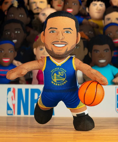 Bleacher Plüsch Golden Warriors Steph Curry Blau