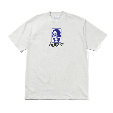 Buttergoods T-Shirt da uomo manica corta Bound grigio chiara