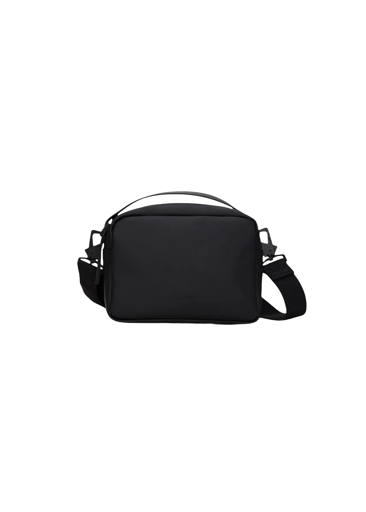 Rains Unisex-Tasche Box W3 Schwarz 14100-BLK