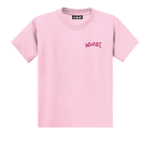 Wasabi Herren T-Shirt Kurzarm Kaktus Rosa