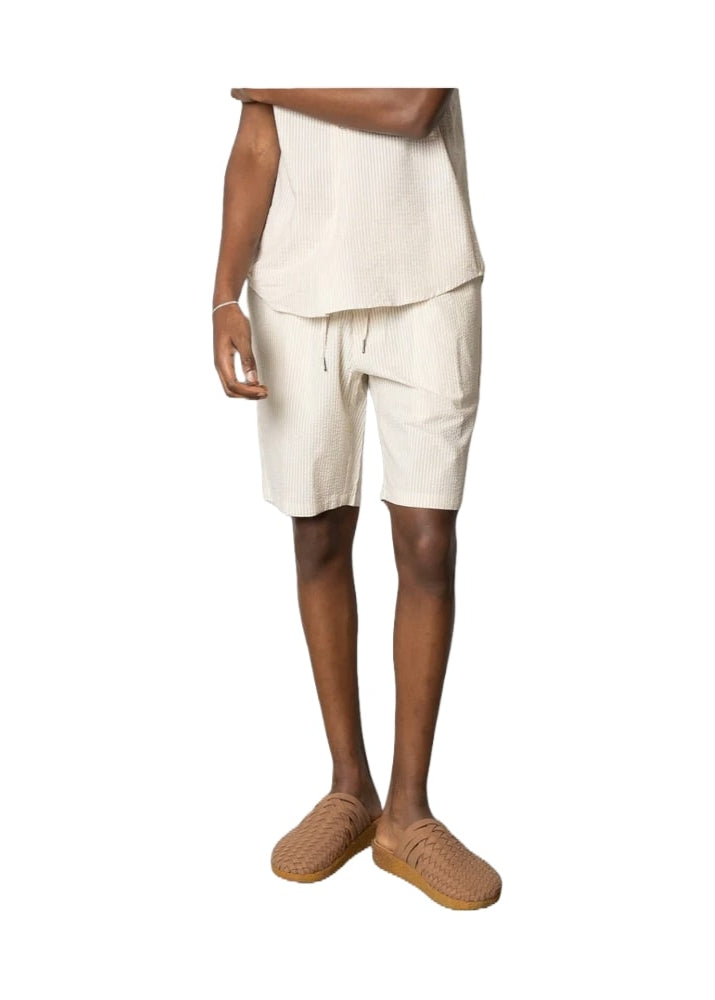 Clean Cut Herren Shorts mit Streifen Barcelona Matti Beige