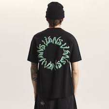 Vans Men's Short Sleeve T-Shirt Wild Circle Black