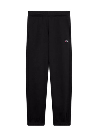 Champion Pantalone da donna in felpa Elastic Cuff nero
