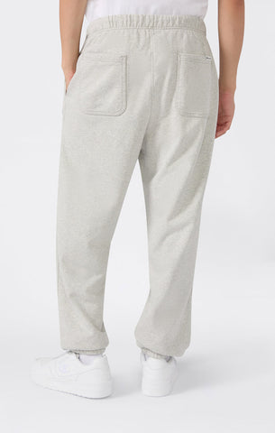 Champion Pantaloni da uomo Effetto Slavato Loose Fit grigio chiaro