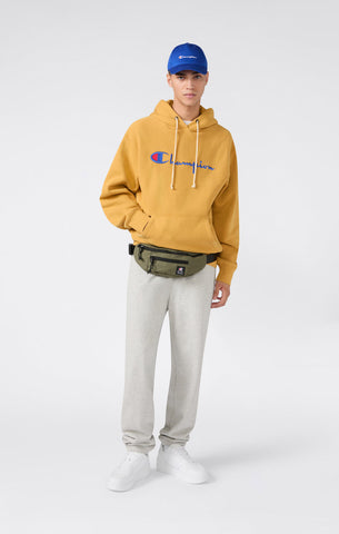 Champion Pantaloni da uomo Effetto Slavato Loose Fit grigio chiaro