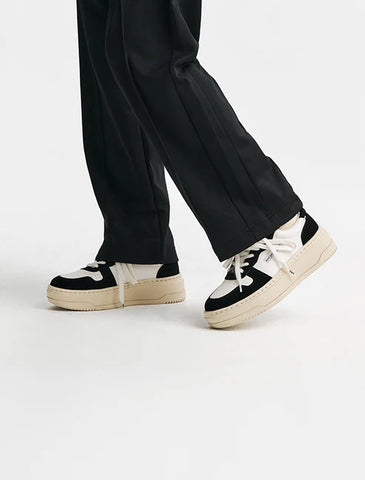 East Pacific Trade Sneaker donna Court High nero/bianco