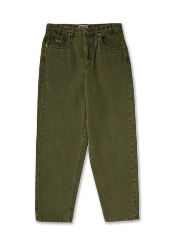 Huf Jeans largo da uomo Cromer verde