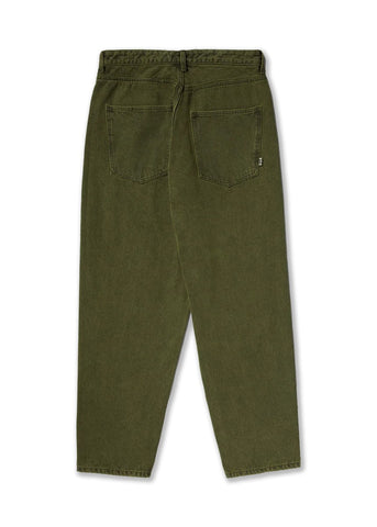 Huf Jeans largo da uomo Cromer verde