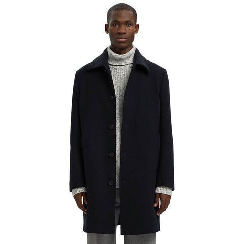 Selected Homme Archive Blue Wool Coat
