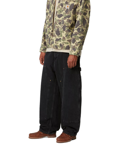 Carhartt Wip Jeans largo da uomo Nash Double Knee nero