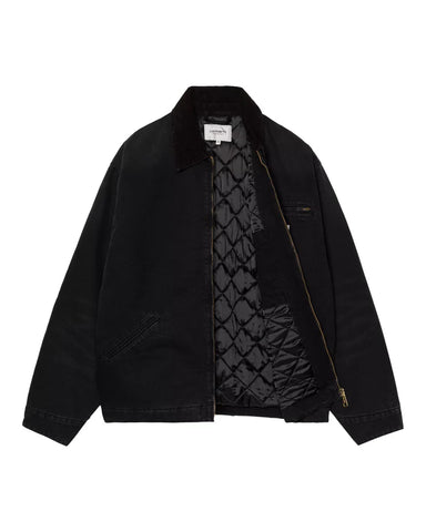 Carhartt Wip Giacca in canvas da uomo Og Detroit nera