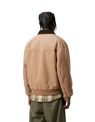 Carhartt Wip Men's OG Santa Fe Jacket in Beige