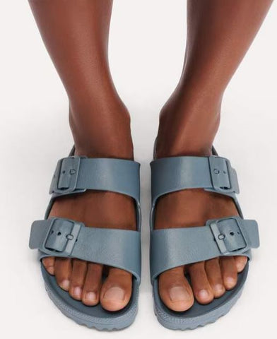 Birkenstock Arizona Gummi-Sandale für Damen (schmale Passform)