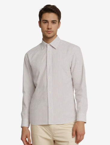 Selected Camicia rigata da uomo Sinus