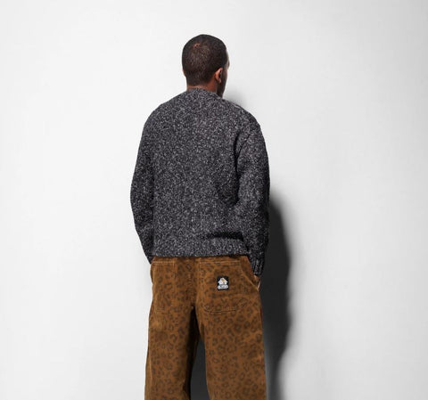 Buttergoods Maglia da uomo Speckle Knit grigia