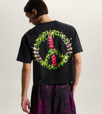 Vans T-Shirt da uomo manica corta Wreckpack Claw Peace nera
