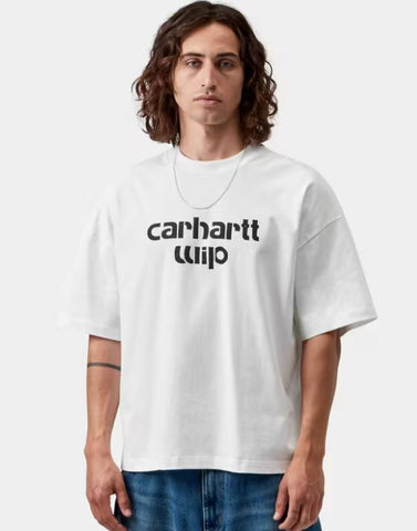 Carhartt Wip T-Shirt da uomo manica corta Archive bianca