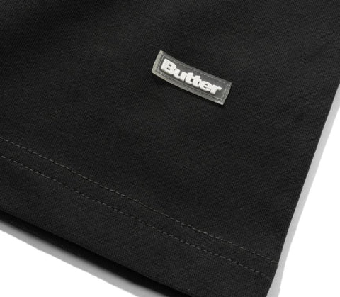 Buttergoods T-Shirt da uomo manica corta Basic nera