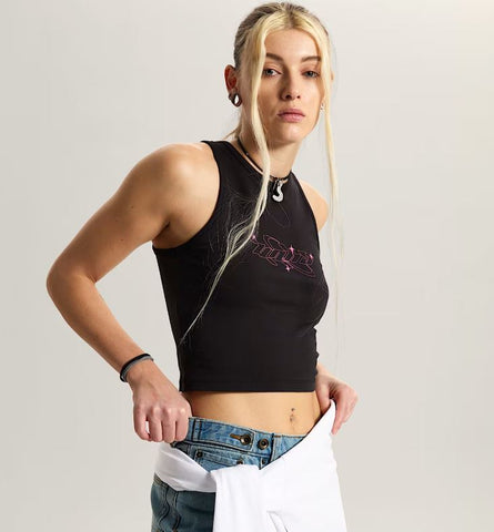 Vans Women's Y2K Star Black Tank Top