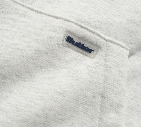 Buttergoods Felpa unisex con cappuccio Basic Pullover grigio chiaro