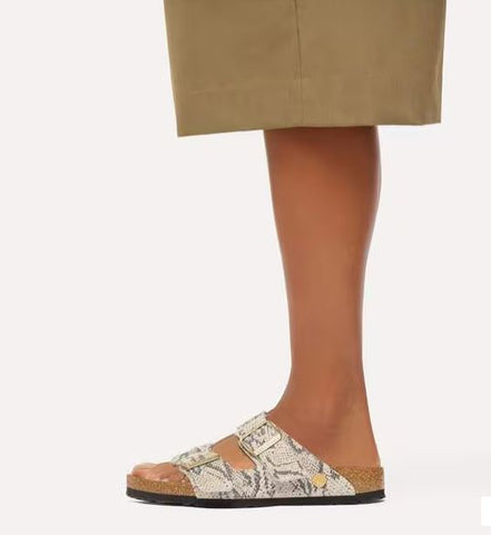 Birkenstock Sandalo da donna Arizona Rivet Logo (Calzata Stretta)