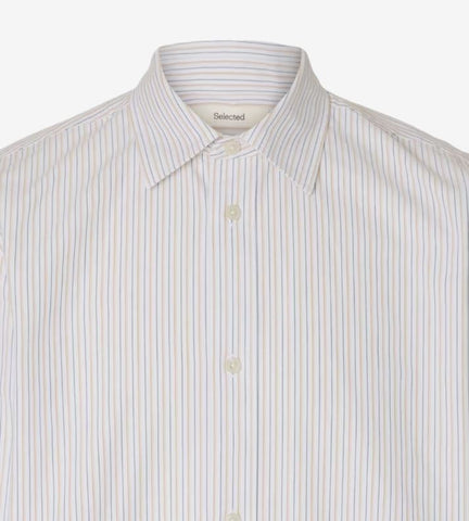Selected Camicia rigata da uomo Sinus