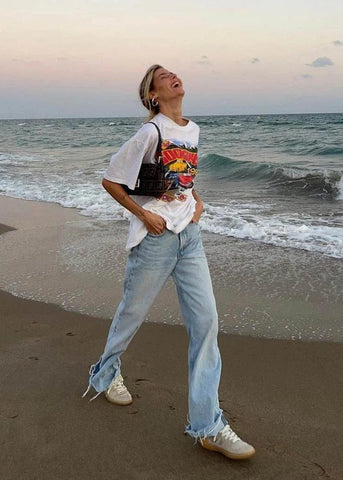 Coolway Sneaker donna in pelle scamosciata Goal ghiaccio