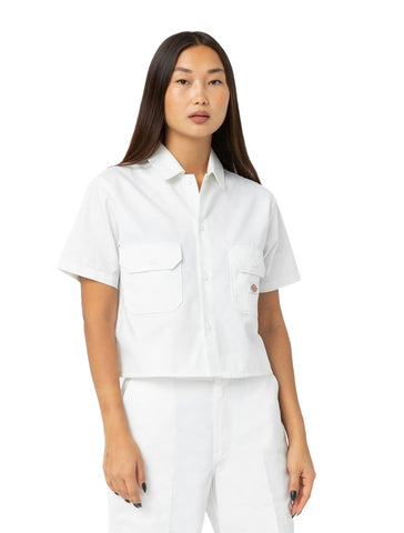 Dickies Women's Work Shirt White
