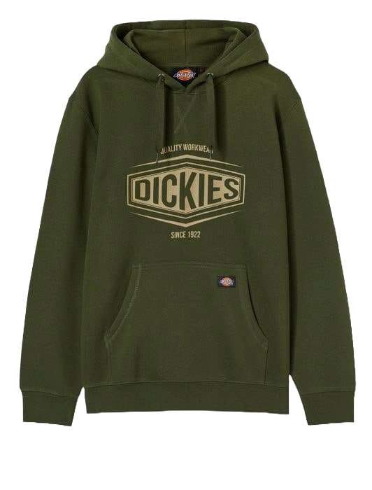 Dickies Men's Rockfield Green Hoodie