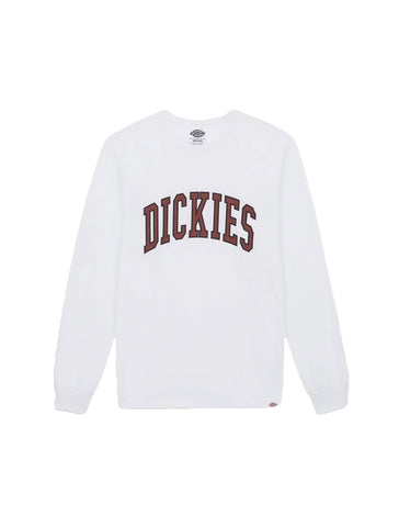 Dickies Aitkin White Men's Long Sleeve T-Shirt