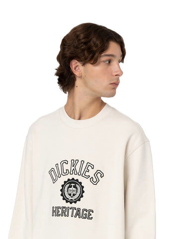 Dickies Men's Crewneck Sweatshirt Oxford Beige