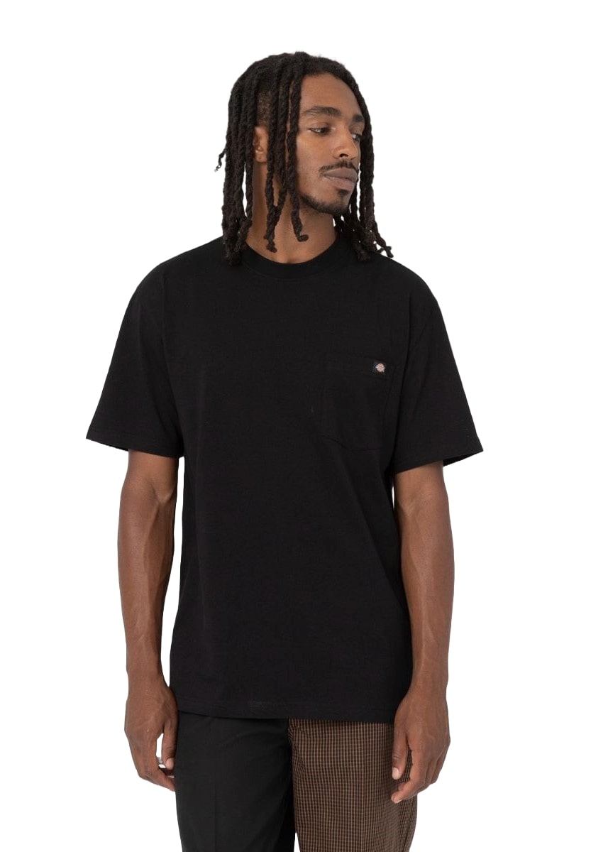 Dickies T-Shirt da uomo con taschino manica corta Luray Pocket Nera