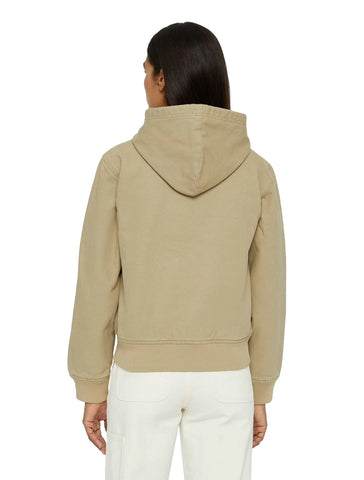 Dickies Giacca Donna Duck Canvas Sherpa Beige